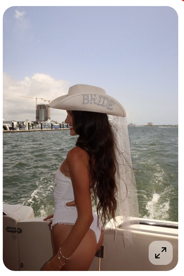 Bride on the Boat
